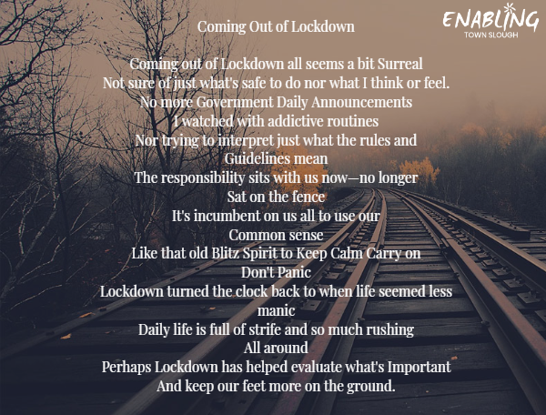 Coming Out of Lockdown (Poem)